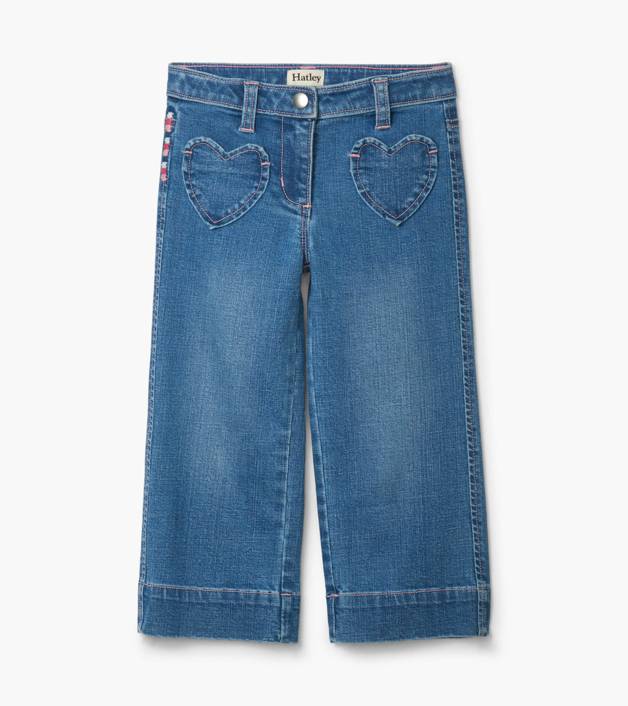 APEXFWDT Toddler Girls Flared Jeans Casual Elastic Waist Denim Pants Kids  Baby Bell Bottom Long Trousers - Walmart.com